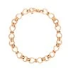 18ct Rose Gold Figure Of Eight Bracelet