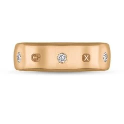 18ct Rose Gold 0.18ct Diamond Queen's Jubilee Hallmark 6mm Ring -Boutique Fashion Accessories Store 18ct rose gold diamond jubilee hallmark collection 6mm ring r1193 6 jfh 4 f694bbf1 706d 4b8f a1be 294f745cc6d0