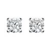 18ct White Gold 0.20ct Diamond Solitaire Brilliant Cut Stud Earrings