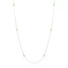 18ct White And Yellow Gold Diamond Necklet