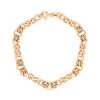 9ct Rose GoldCeltic Twist Handmade Bracelet