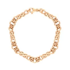 9ct Rose GoldCeltic Twist Handmade Bracelet