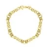 9ct Yellow Gold Celtic Twist Handmade Bracelet