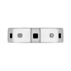 9ct White Gold Whitby Jet Queen's Jubilee Hallmark Princess Cut 6mm Ring -Boutique Fashion Accessories Store 9ct white gold whitby jet jubilee hallmark collection princess cut 6mm ring r1199 6 jfh 3 8c1f95e0 c689 40e1 9454 dc8e0d1c38ef