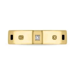 9ct Yellow Gold Whitby Jet 0.12ct Diamond Queen's Jubilee Hallmark Princess Cut 5mm Ring D -Boutique Fashion Accessories Store 9ct yellow gold whitby jet diamond jubilee hallmark collection princess cut 5mm ring r1199 5 jfh 3 73c03268 bcc1 41c3 8431 e7577b6feb59