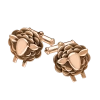 9ct Rose Gold Sheep Cufflinks