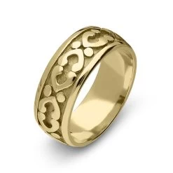 9ct Yellow Gold Fancy Celtic Wedding Ring