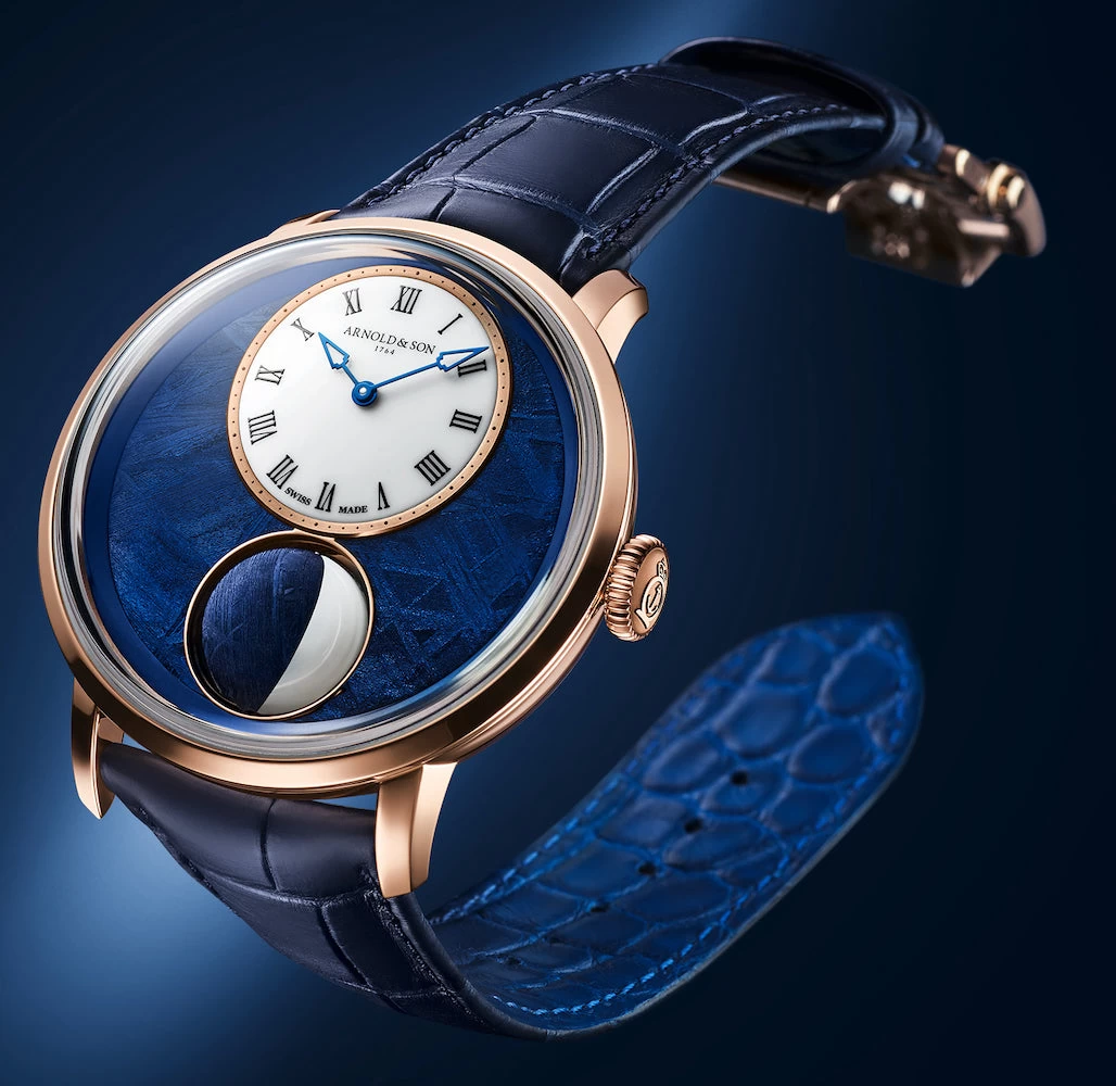 Arnold & Son Watch Luna Magna Meteorite Red Gold Limited Edition 5 Arnold & Son Watch Luna Magna Meteorite Red Gold Limited Edition - Image 5