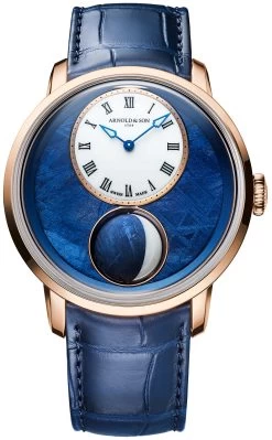 Arnold & Son Watch Luna Magna Meteorite Red Gold Limited Edition
