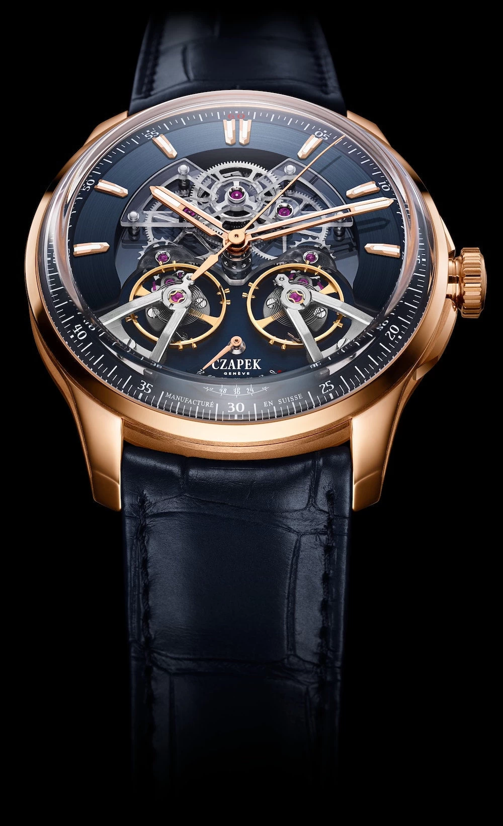 Czapek Watch Place Vendome Complicite Harmony Blue Limited Edition 4 Czapek Watch Place Vendome Complicite Harmony Blue Limited Edition - Image 4