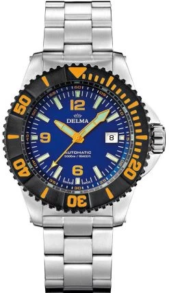 Delma Watch Blue Shark IV Blue Limited Edition