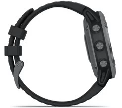 Garmin Watch Fenix 6 Pro Solar Slate Grey With Black Band D -Boutique Fashion Accessories Store GarminWatchFenix6ProSolarSlateGrayWithBlackBand010 02410 153