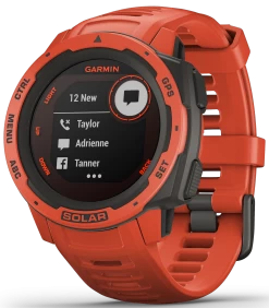Garmin Watch Instinct Solar Flame Red D