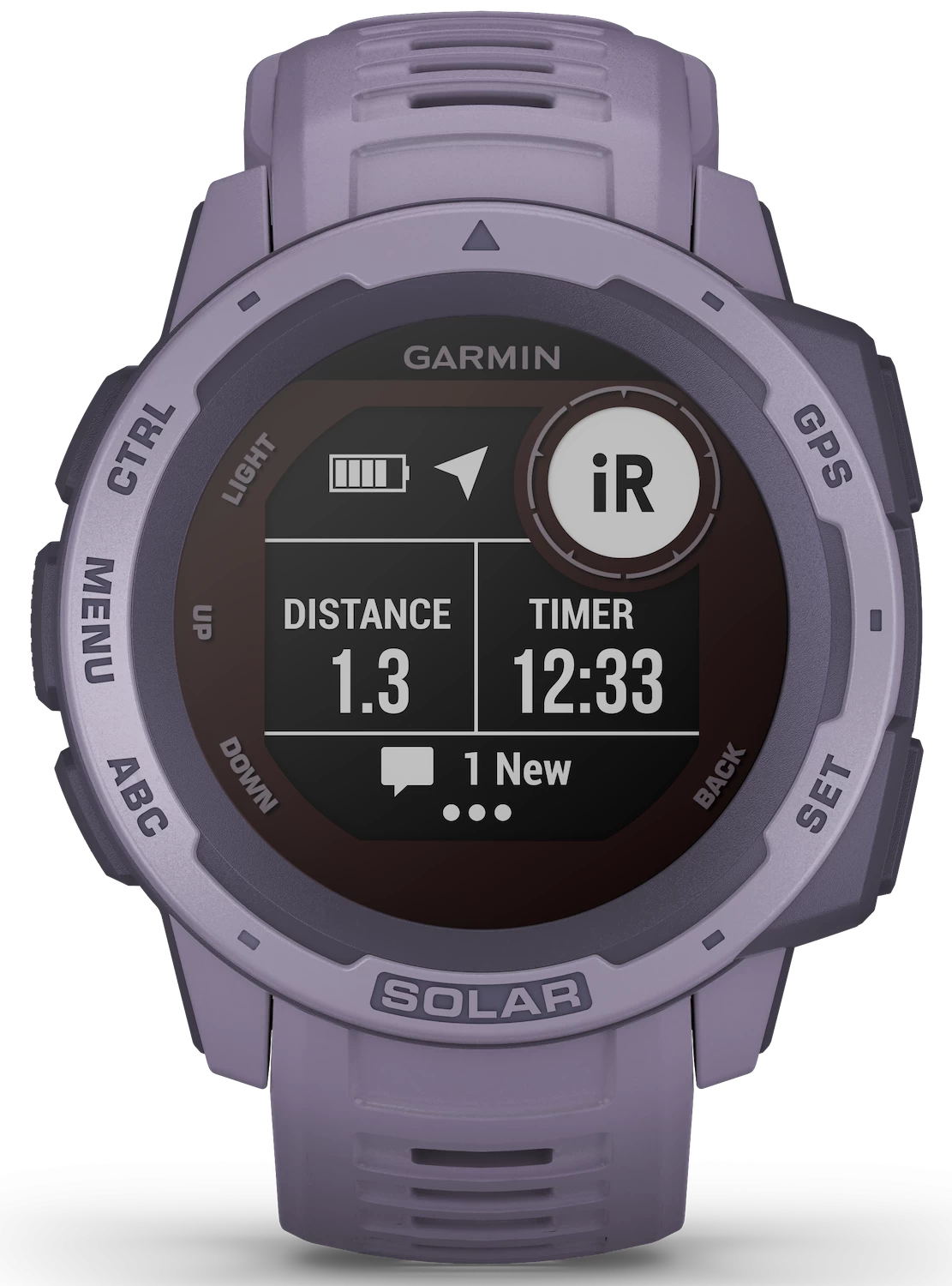 Garmin Watch Instinct Solar Orchid D 2 Garmin Watch Instinct Solar Orchid D - Image 2
