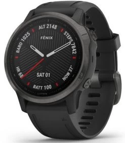 Garmin Watch Fenix 6S Sapphire Carbon Grey DLC D