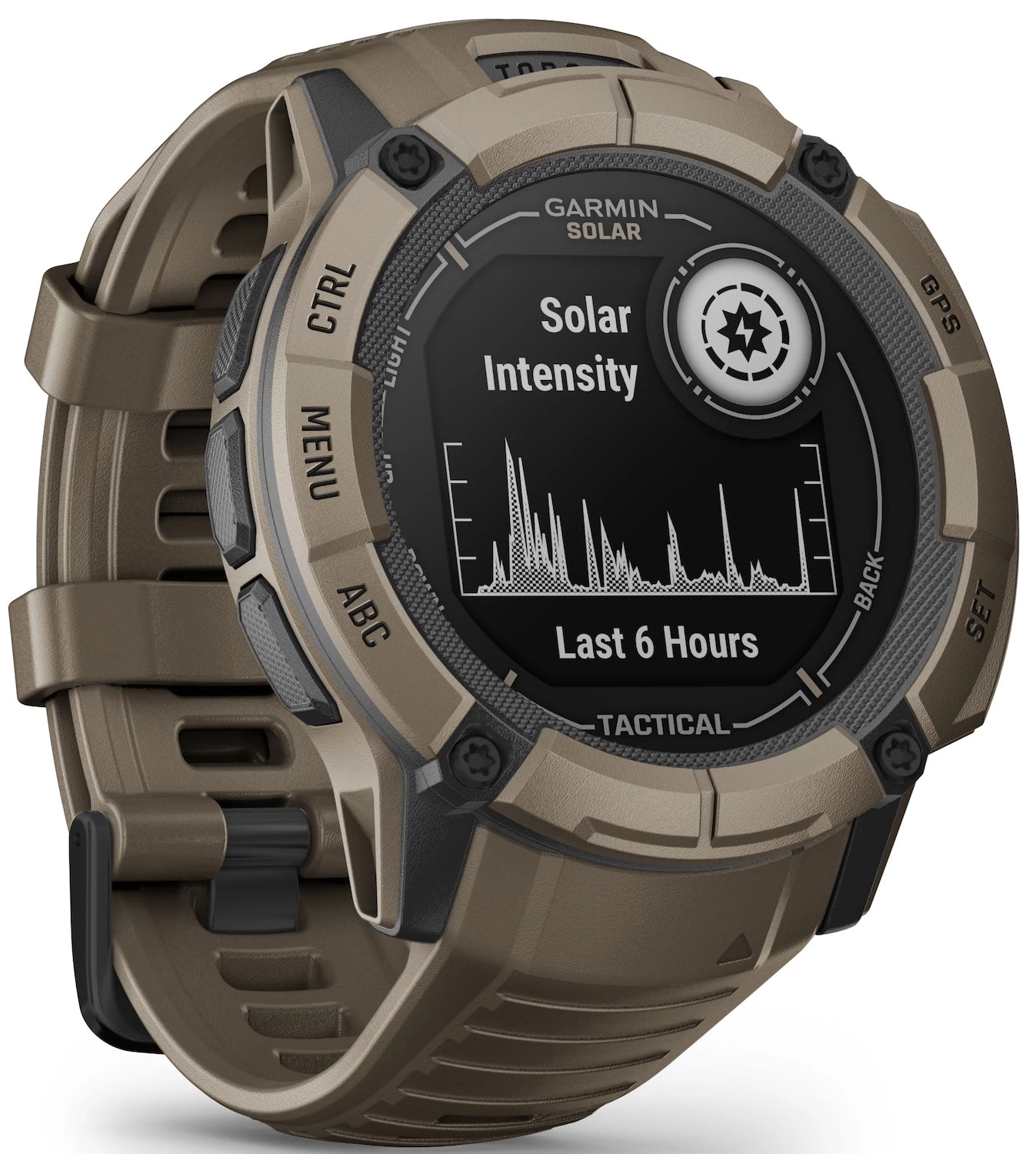 Garmin Watch Instinct 2X Solar Tactical Edition Coyote Tan 7 Garmin Watch Instinct 2X Solar Tactical Edition Coyote Tan - Image 7
