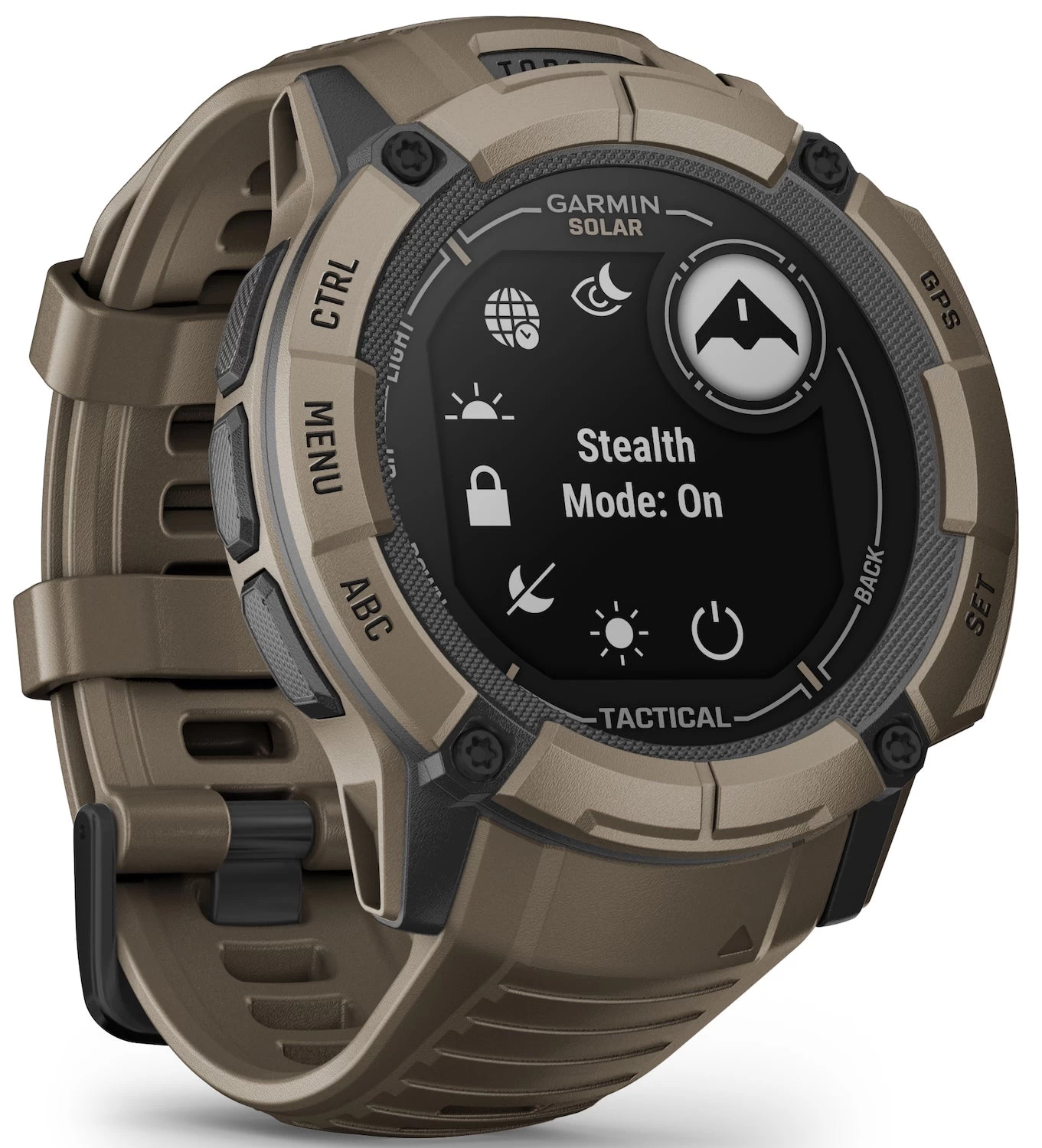Garmin Watch Instinct 2X Solar Tactical Edition Coyote Tan 8 Garmin Watch Instinct 2X Solar Tactical Edition Coyote Tan - Image 8