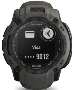 Garmin Watch Instinct 2X Solar Moss -Boutique Fashion Accessories Store Instinct2XSolar HR 4001.71