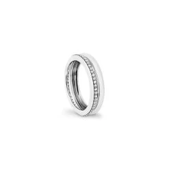 Ksenia Mirella Prima 18ct White Gold 0.40ct Diamond Ring