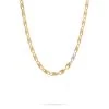 Marco Bicego Lucia 18ct Yellow Gold 0.78ct Diamond Medium Link Necklace