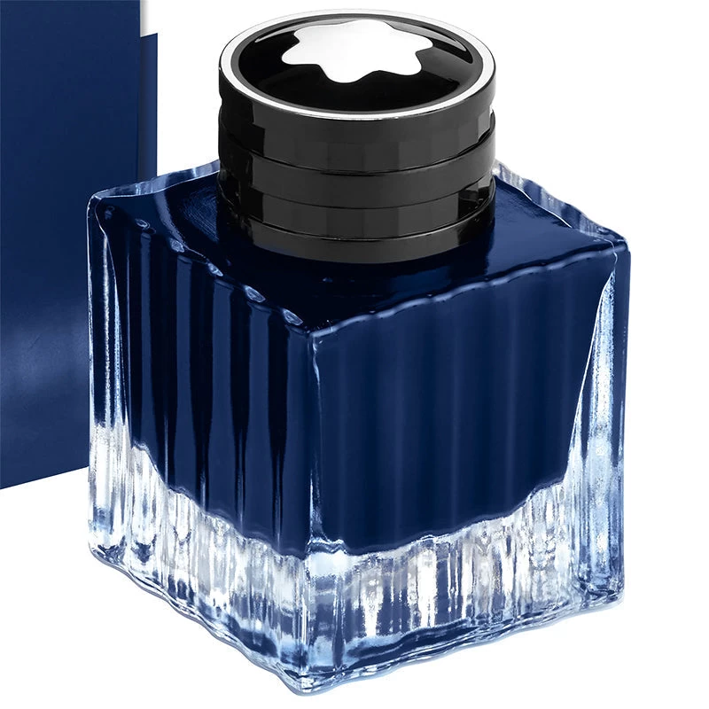 Montblanc Writing Accessorises Meisterstuck Around The World In 80 Days 50ml Blue Ink Bottle 2 Montblanc Writing Accessorises Meisterstuck Around The World In 80 Days 50ml Blue Ink Bottle - Image 2