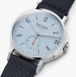 Nomos Glashutte Watch Ahoi Neomatik 38 Date Sky Sapphire Crystal -Boutique Fashion Accessories Store NomosGlashutteWatchAhoiNeomatik38DateSky5163 bb9d4eee 2d43 40f6 98a2 18b3d5926597