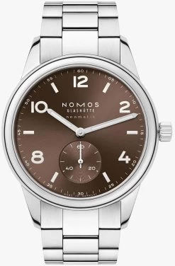 Nomos Glashutte Watch Club Sport Neomatik 39 Tabac