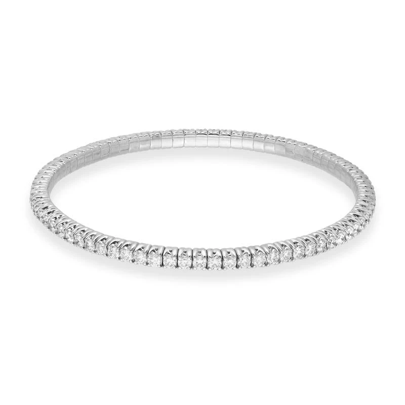 Picchiotti Xpandable 18ct White Gold 3.49ct Diamond Tennis Bracelet D
