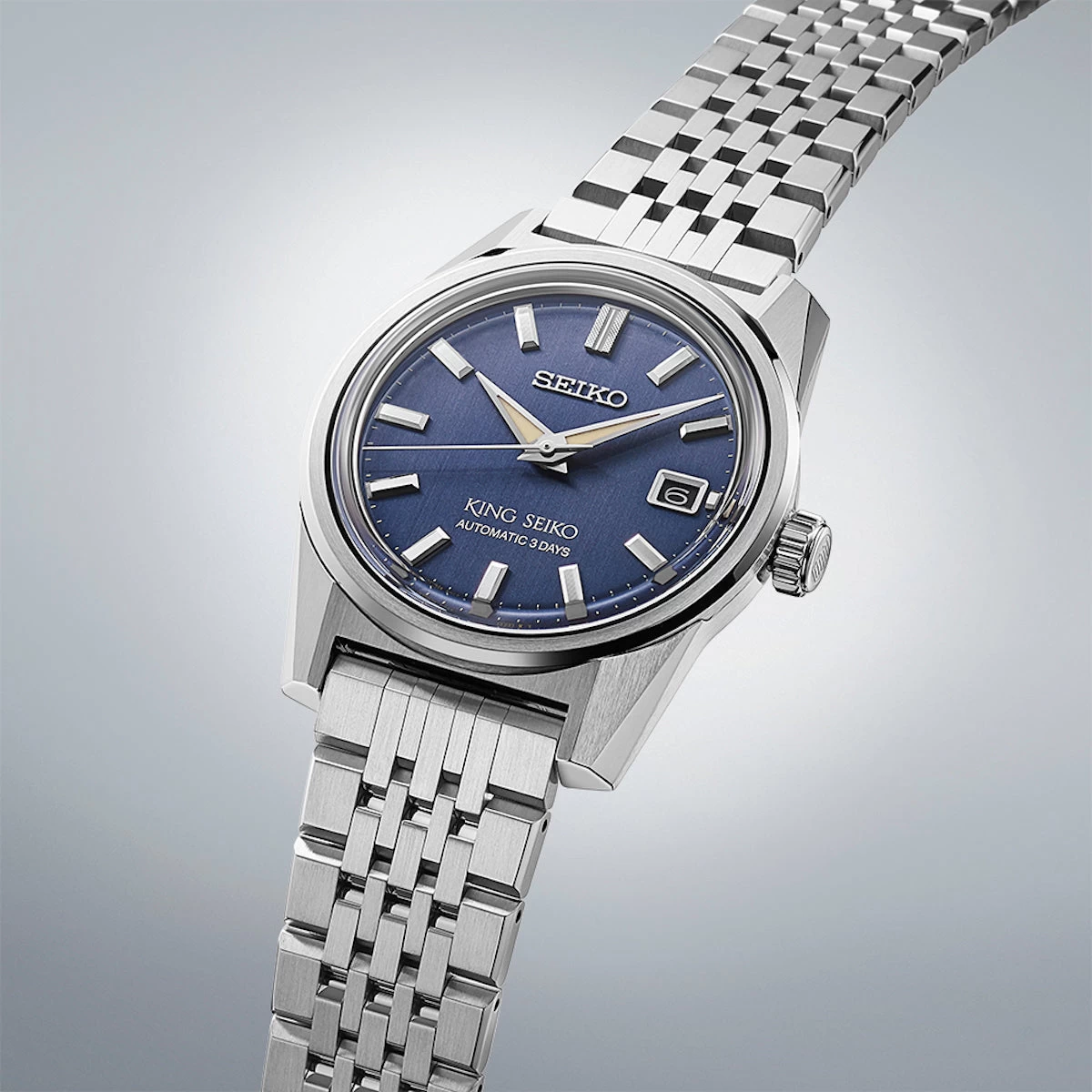 King Seiko Watch KSK Indigo Denim 6R 3 Day Power Reserve 2 King Seiko Watch KSK Indigo Denim 6R 3 Day Power Reserve - Image 2