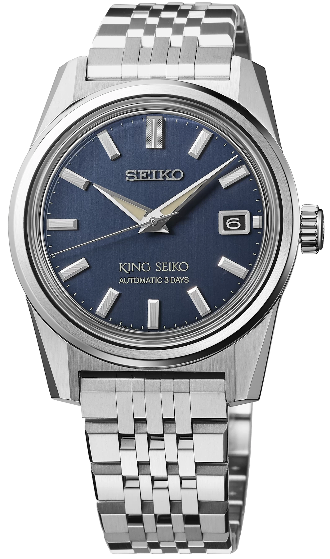 King Seiko Watch KSK Indigo Denim 6R 3 Day Power Reserve 1 King Seiko Watch KSK Indigo Denim 6R 3 Day Power Reserve
