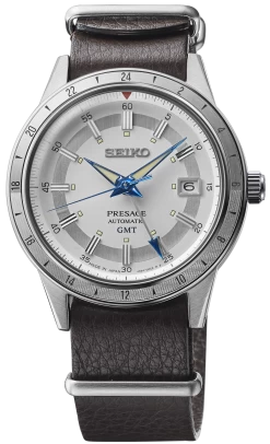 Seiko Presage Watch Style 60s Laurel GMT 110th Anniversary Limited Edition
