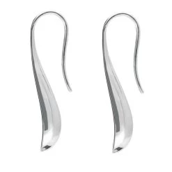 Sterling Silver Whitby Jet Curved Pear Two Piece Set -Boutique Fashion Accessories Store SilverWhitbyJetPearHookEarrings E2011side 5632eaea 3c39 4d9b 81e1 50491e912892