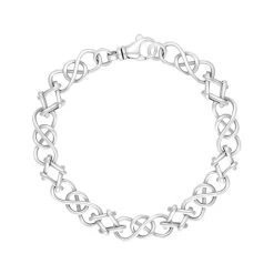 Sterling Silver Celtic Knot Handmade Bracelet