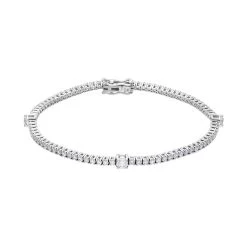 Damiani Notte Di San Lorenzo 18ct White Gold 1.87ct Diamond Tennis Bracelet D