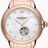 Emporio Armani Watch Mother Of Pearl Ladies