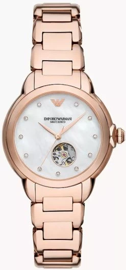 Emporio Armani Watch Mother Of Pearl Ladies