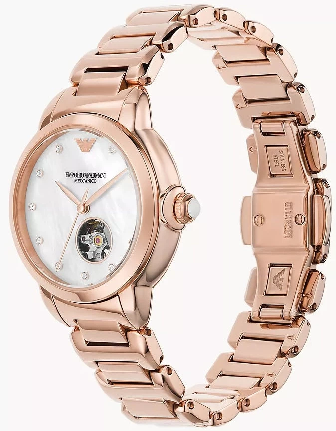 Emporio Armani Watch Mother Of Pearl Ladies 2 Emporio Armani Watch Mother Of Pearl Ladies - Image 2
