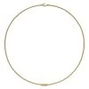 Fope Aria 18ct Yellow Gold 0.02ct Diamond Necklace