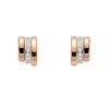 Fope Prima 18ct Rose Gold 0.13ct Diamond Earrings