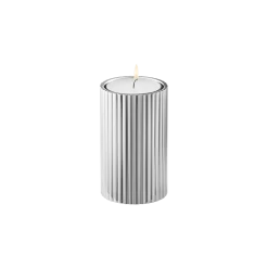 Georg Jensen Bernadotte Stainless Steel Small Tealight Candle Holder