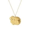 Georg Jensen Christmas Collection 2023 Gold Plated Mouse Ornament