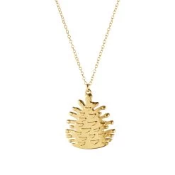 Georg Jensen Christmas Collection 2023 Gold Plated Pine Cone Ornament