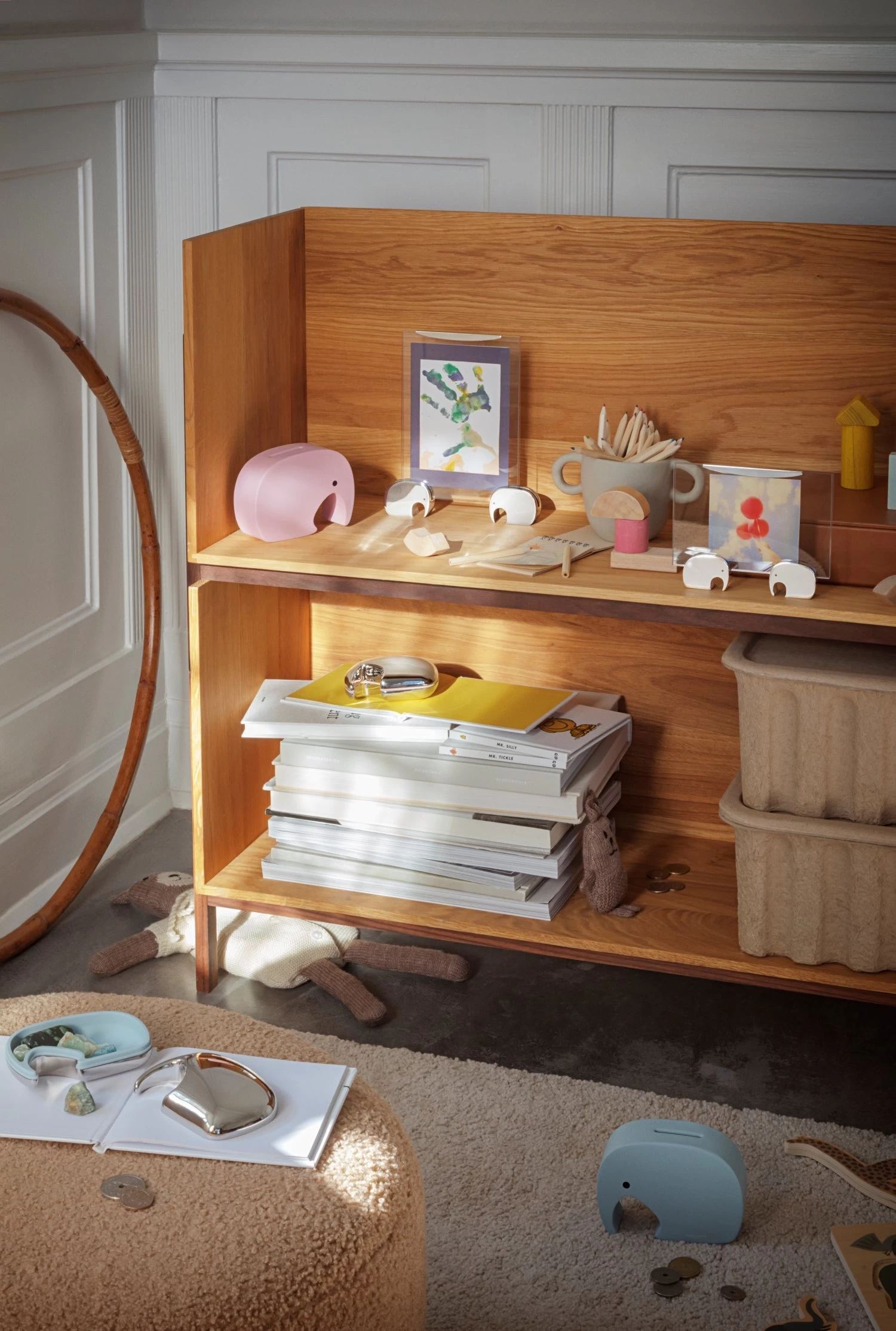 Georg Jensen Elephant Stainless Steel Strawberry Blush Miniphant 2 Georg Jensen Elephant Stainless Steel Strawberry Blush Miniphant - Image 2