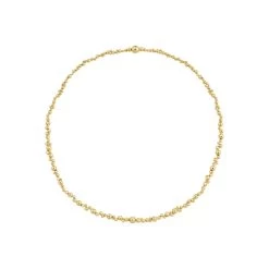Georg Jensen Moonlight Grapes 18ct Yellow Gold Diamond Slim Necklace