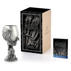 Royal Selangor Collectible Pewter Drogon Goblet 10 Royal Selangor Collectible Pewter Drogon Goblet -Boutique Fashion Accessories Store goblet box