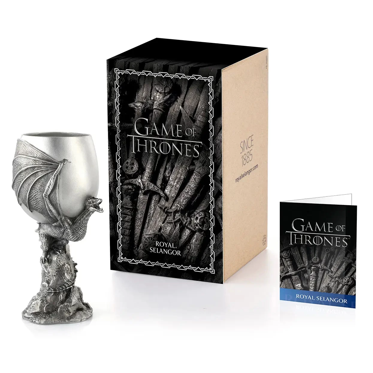 Royal Selangor Collectible Pewter Drogon Goblet 5 Royal Selangor Collectible Pewter Drogon Goblet - Image 5