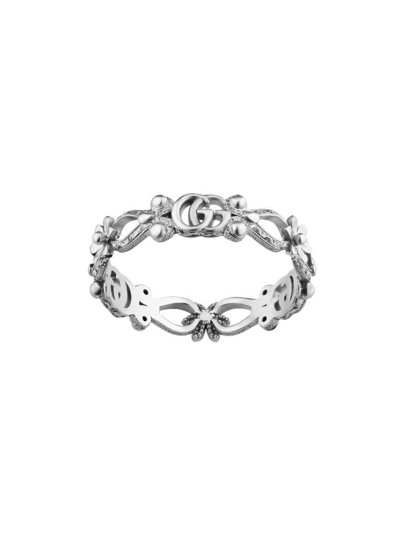 Gucci Flora 18ct White Gold Diamond Ring 2 Gucci Flora 18ct White Gold Diamond Ring - Image 2
