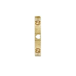 Gucci Icon 18ct Yellow Gold Diamond Heart Band Ring -Boutique Fashion Accessories Store gucci icon 18ct Yellow gold diamond heart band ring YBC727892002 3