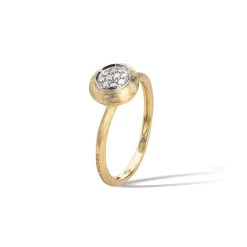 Marco Bicego Jaipur 18ct Yellow And White Gold Diamond Ring
