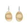 Marco Bicego Lunaria 18ct Yellow Gold 0.05ct Diamond Drop Earrings
